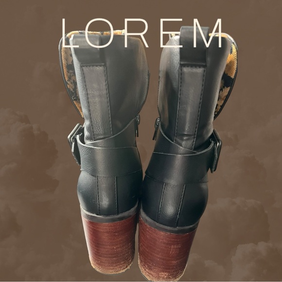 Women's KORKS, Marci II Boot KR0014009 MARCI II Black Faux Leather Synthetic 8.5 - Picture 5 of 8